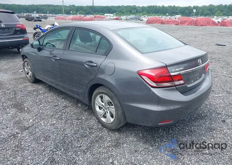 2015 Honda Civic Lx from USA, damaged, VIN 2HGFB2F50FH560996